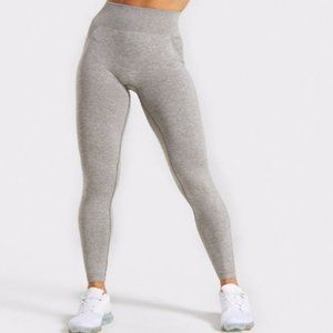 Gymshark High Waisted Flex Leggings-Khaki Marl/ Taupe S NWT